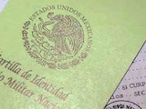 Cartilla Militar mexicana.