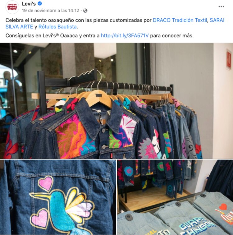 Así anunció Levi's México su nueva colección en el centro histórico de Oaxaca.