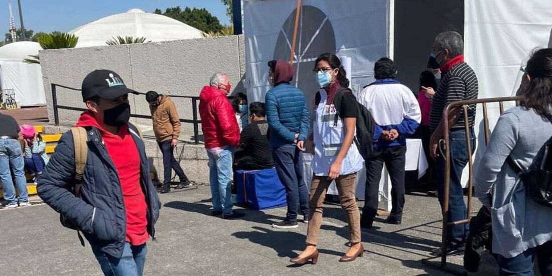 En la Benito Juárez se realizan pruebas para detectar COVID-19.