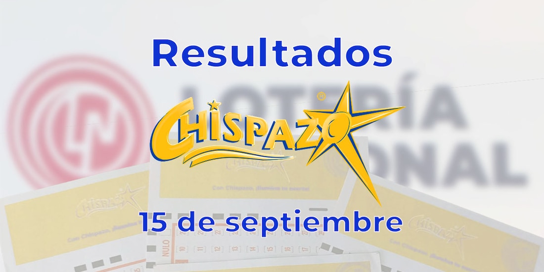 Resultados del Chispazo de hoy 15 de septiembre del 2025.