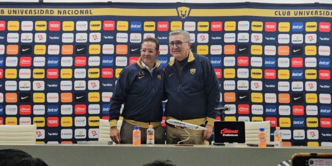 Antonio Sancho es presentado como nuevo vicepresidente deportivo de los Pumas