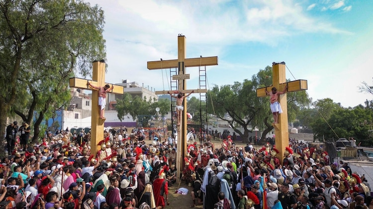 Este viernes es el viacrucis en calles de la alcaldía Iztapalapa.