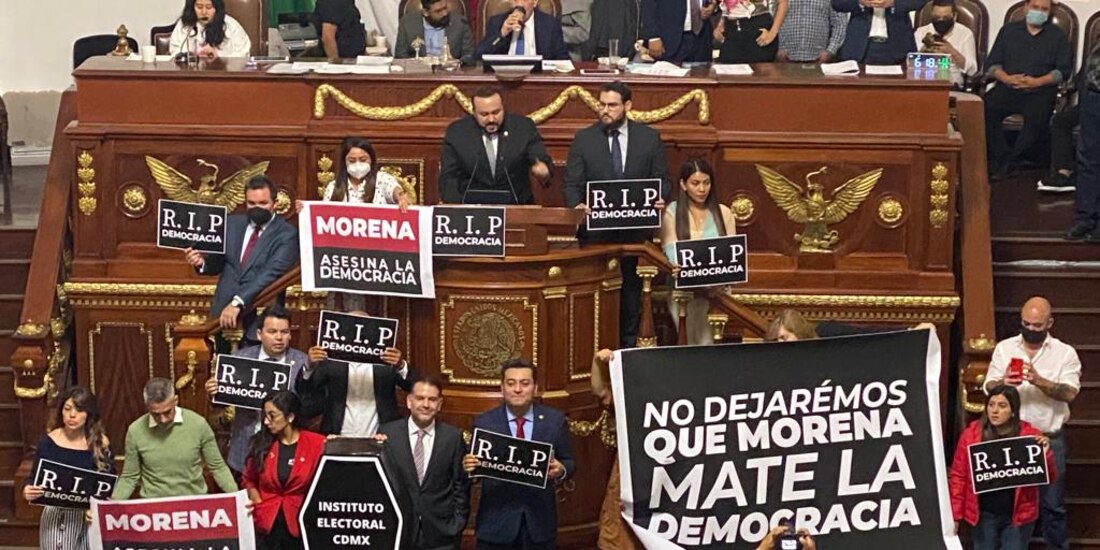 Aprueba Congreso capitalino en lo general modificaciones a estructura orgánica de IECM