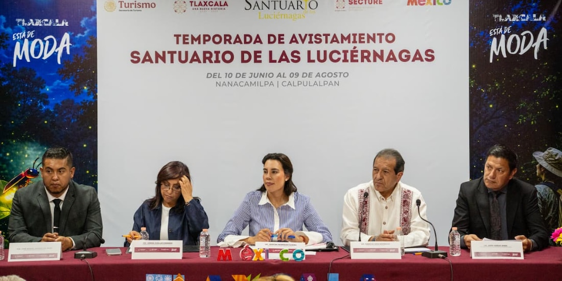 Temporada de avistamiento Santuario de las Luciérnagas en Tlaxcala.