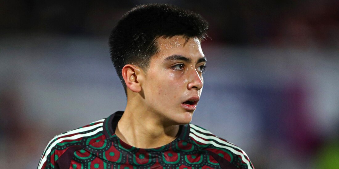 Gilberto Mora, jugador de la Selección Mexicana, no estará en el Mundial Sub-17