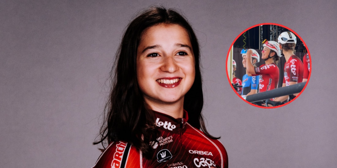 Romina Hinojosa debutó en el Tour de France.