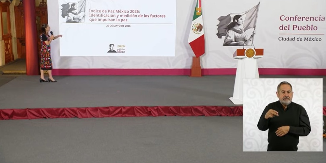 Información en Palacio Nacional.