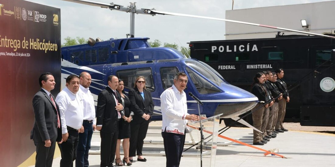 El Gobernador de Tamaulipas, Américo Villarreal.