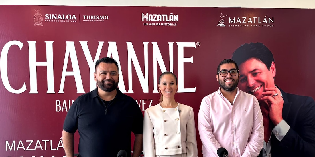 Anuncio del show del artista de Puerto Rico.