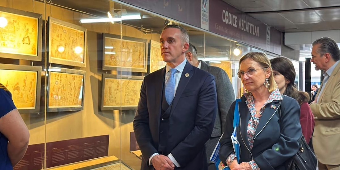 El titular del organismo, Adrián Rubalcava Suárez, destacó que los andenes de correspondencia son ideales para albergar pasajes de la epopeya mexica.