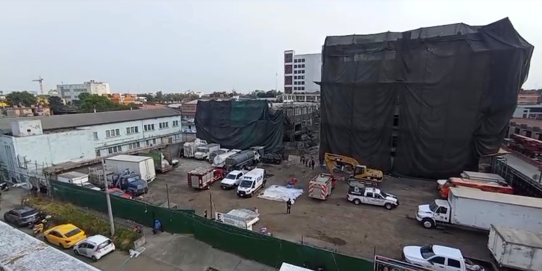 En fotos y videos así fue el derrumbe de San Antonio Abad