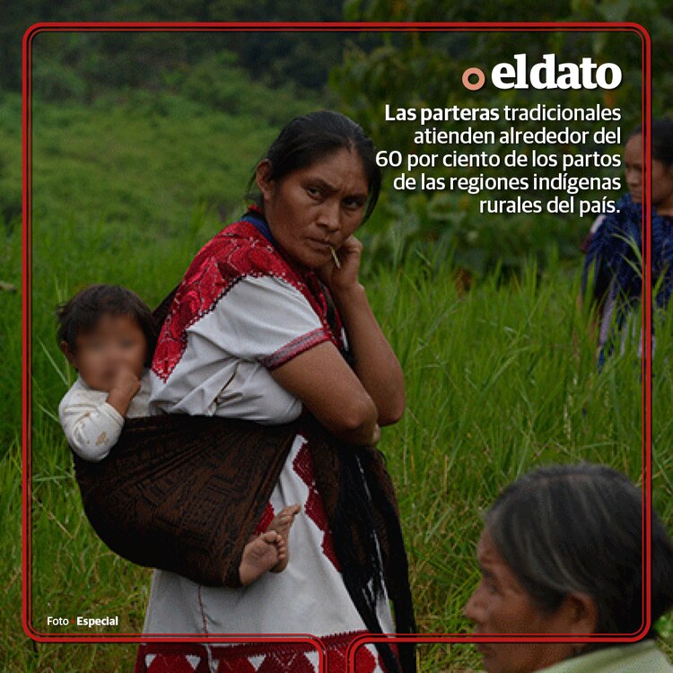 Parteras en regiones marginadas.