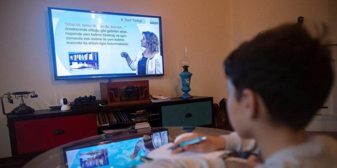 Educación a través de televisión.