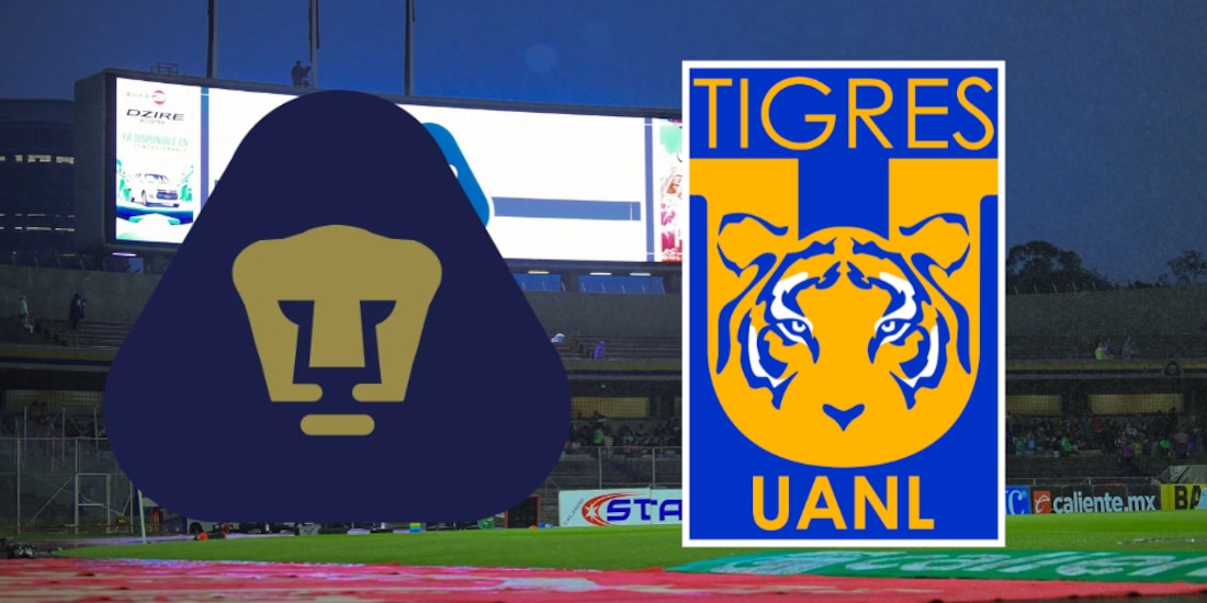 Pumas recibe a Tigres en el Estadio Olímpico Universitario.