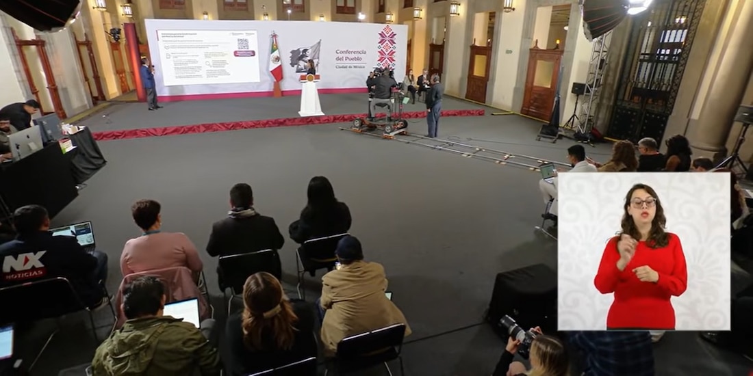 Iván Escalante, titular de Profeco, en la Mañanera de CSP.