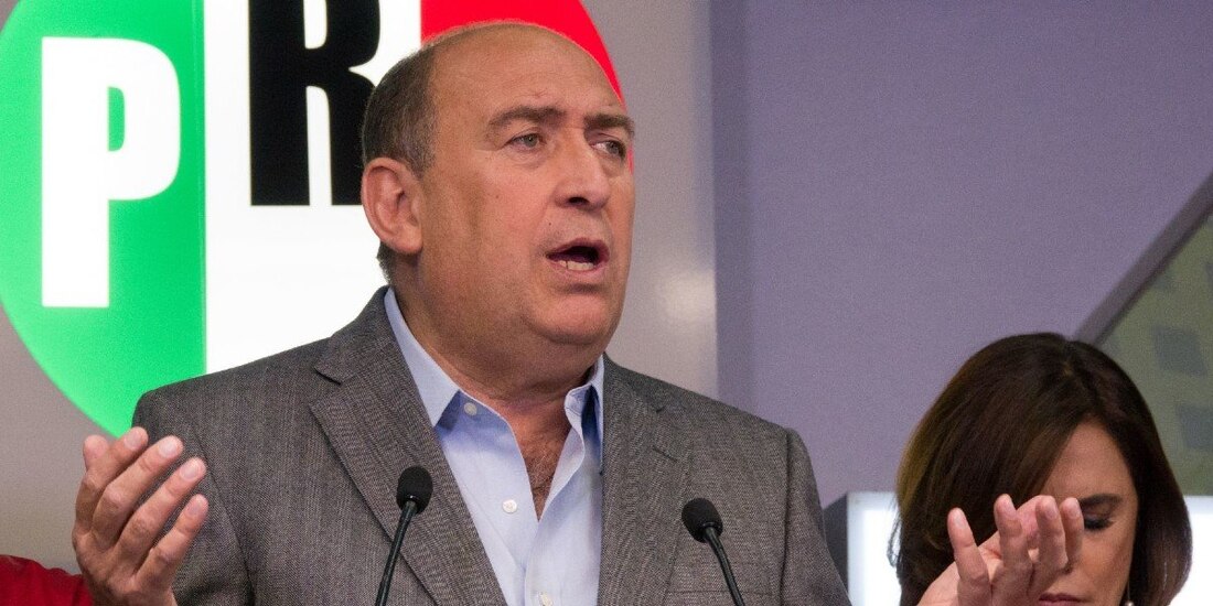 El coordinador del PRI en la Cámara de Diputados, Rubén Moreira