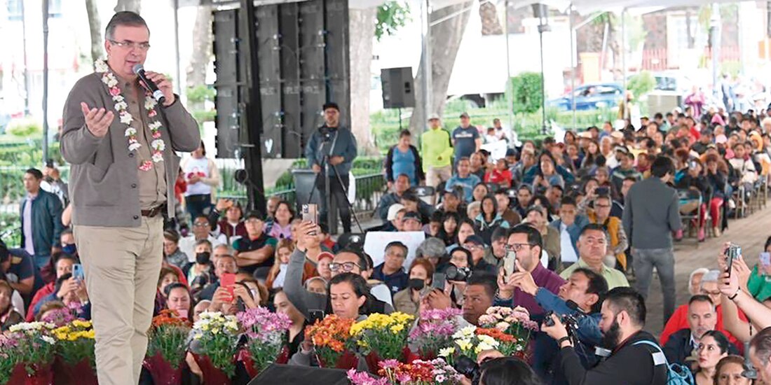 El extitular de la Secretaría de Relaciones Exteriores durante un evento, el pasado 15 de octubre.