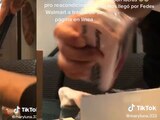 "¿Por qué me dan una caja de Huawei?", dijo la mujer al no ver la caja del iPhone que pidió.