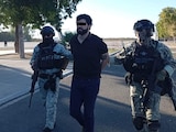 Juan Carlos El Chavo Félix, al momento de su detención en Sinaloa.