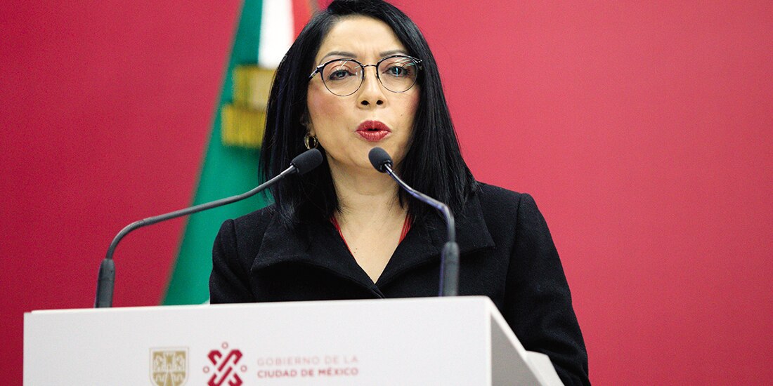 La extitular del DIF capitalino, Esthela Damián, en imagen de archivo.