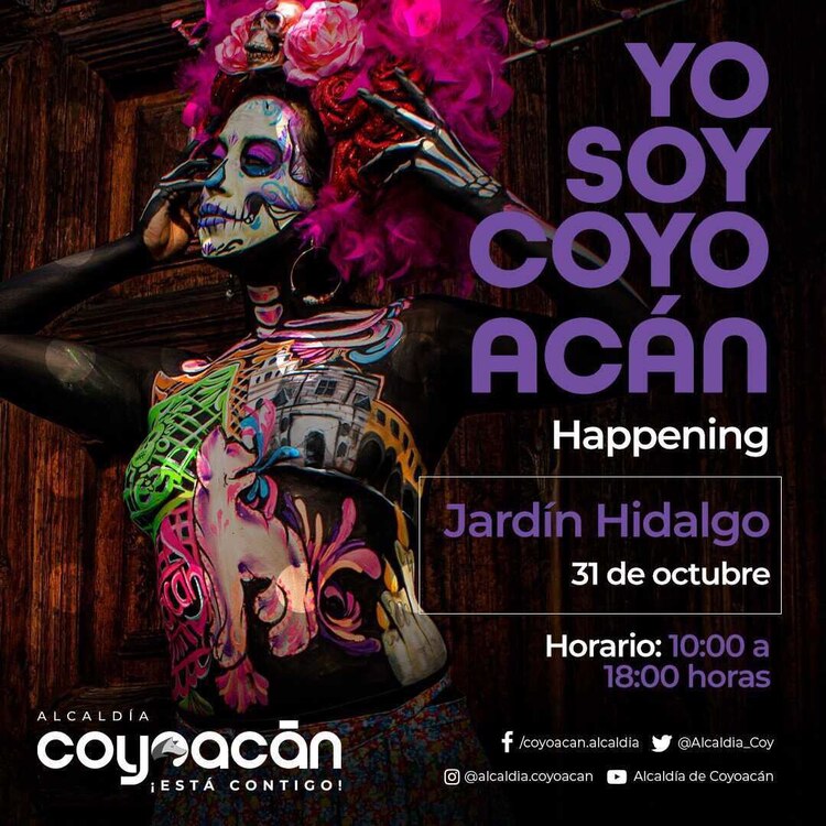 El Día de Muertos una gran festividad en Coyoacán.