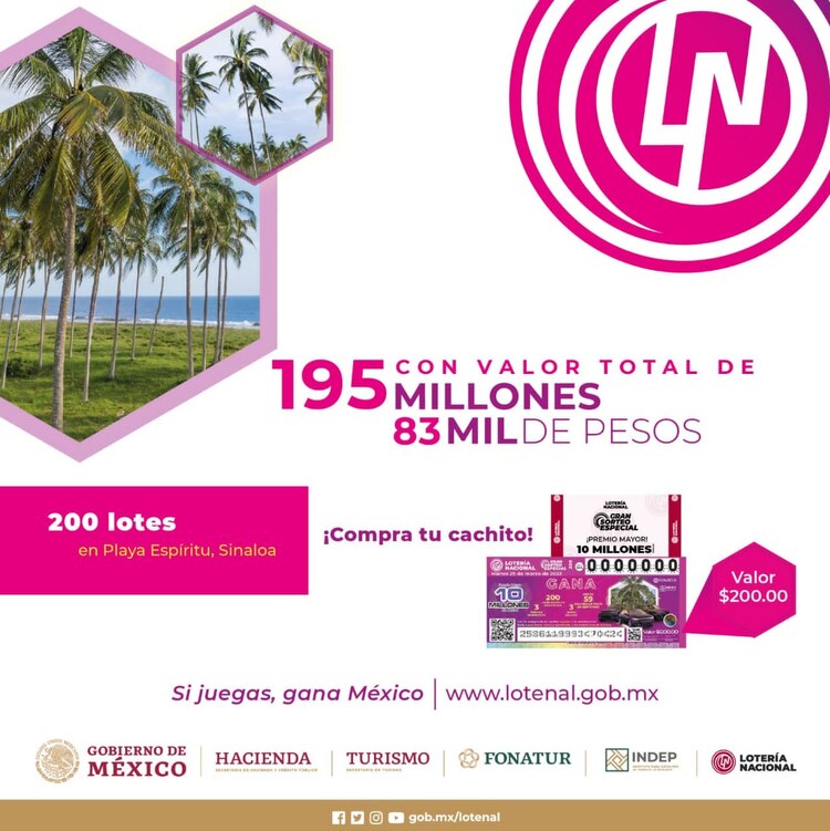 Premios del Gran Sorteo Especial