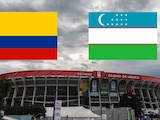 Colombia y Uzbekistán se enfrentarán esta noche