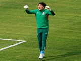 Memo Ochoa, durante un entrenamiento con la Selección Mexicana