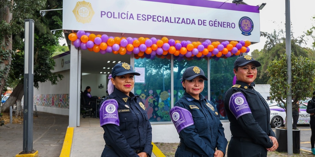 Policía Especializada de Género de SSC.