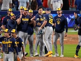 Los Brewers celebran su pase a la Serie Mundial 2026.