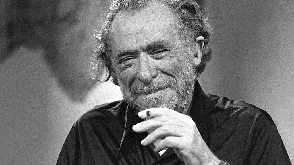 Bukowski en el programa de entrevistas Apostrophes, de Bernard Pivot.