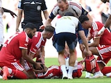 Jamal Musiala cayó desplomado en pleno partido con el Bayern Múnich.