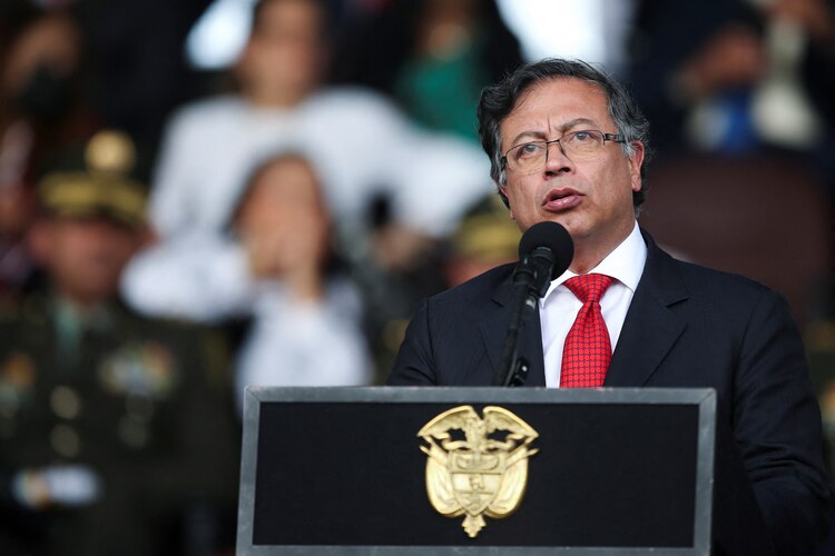 El presidente de Colombia, Gustavo Petro.