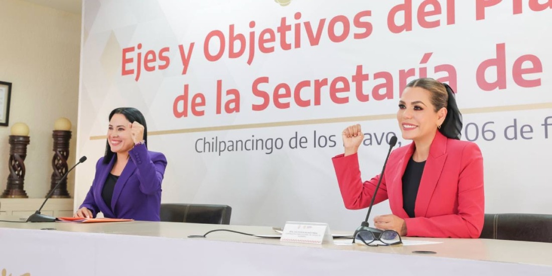 Evelyn Salgado refuerza políticas y programas de protección a las mujeres en Guerrero.