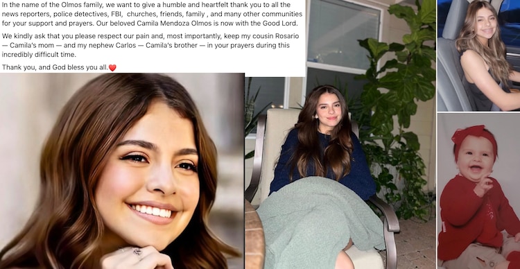 Confirman muerte de Camila Mendoza Olmos