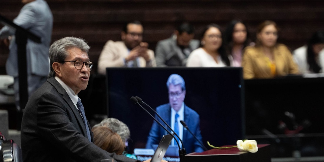 Ricardo Monreal Ávila, presidente de la Junta de Coordinación Política