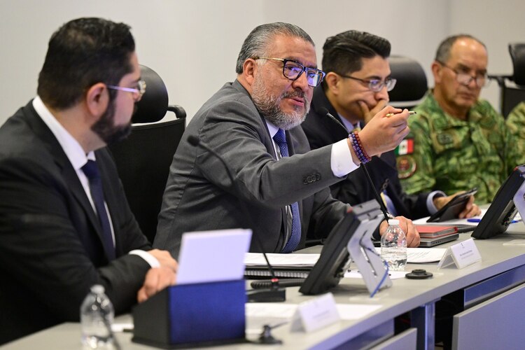 Se presentó en la Mesa Especial de Seguridad para el Proceso Electoral.