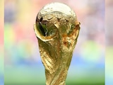 El trofeo de la Copa Mundial de la FIFA
