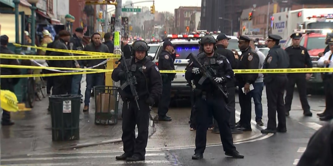 Tiroteo en Metro de Nueva York.