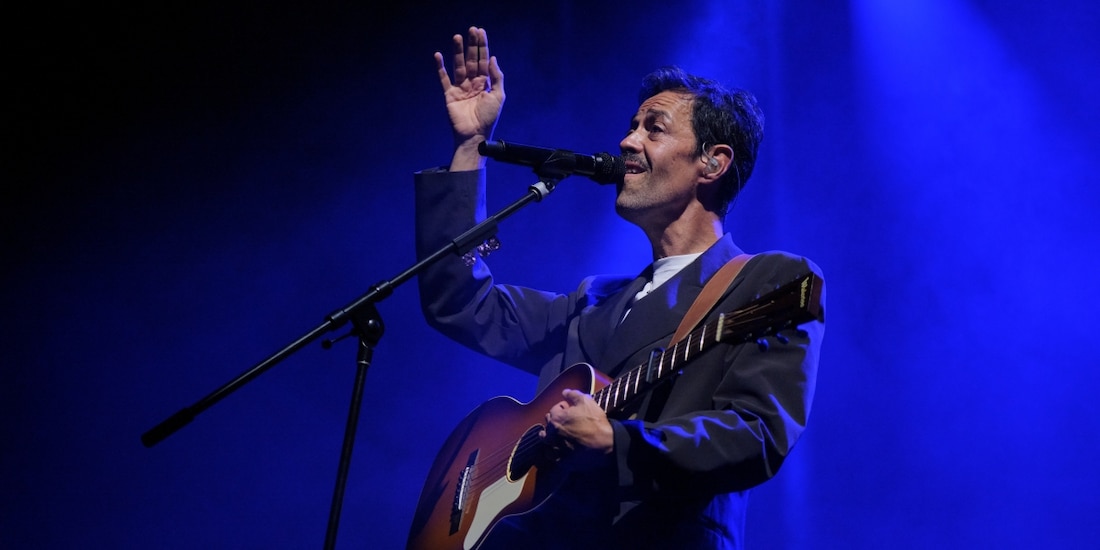 El cantante Meme del Real el jueves, en el Teatro Metropólitan