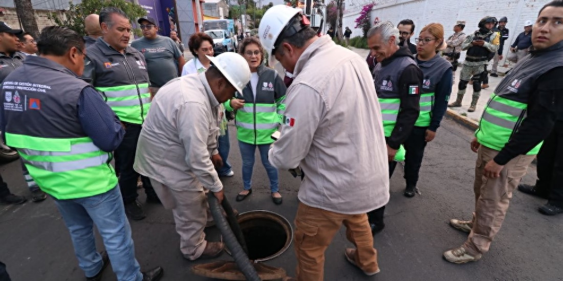 Fuga de hidrocarburos en Iztacalco
