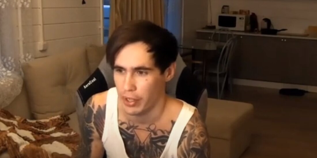 El Youtuber ruso no cortó las transmisión pese a lo que estaba ocurriendo