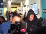 Peso Pluma y Dania Méndez llegan juntos la CDMX ¿confirman romance? (VIDEO)