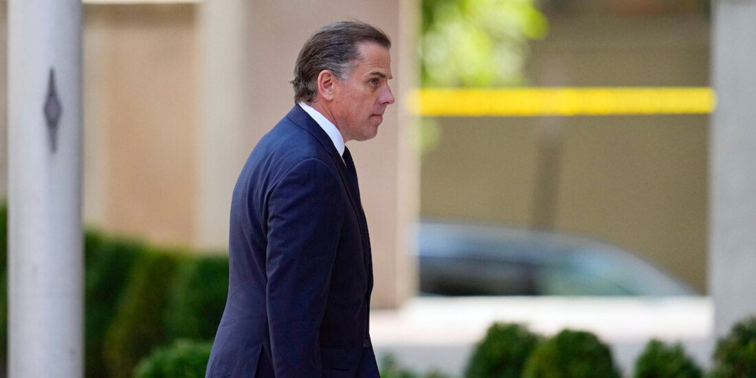 El empresario Hunter Biden, hijo del presidente de EU, Joe Biden