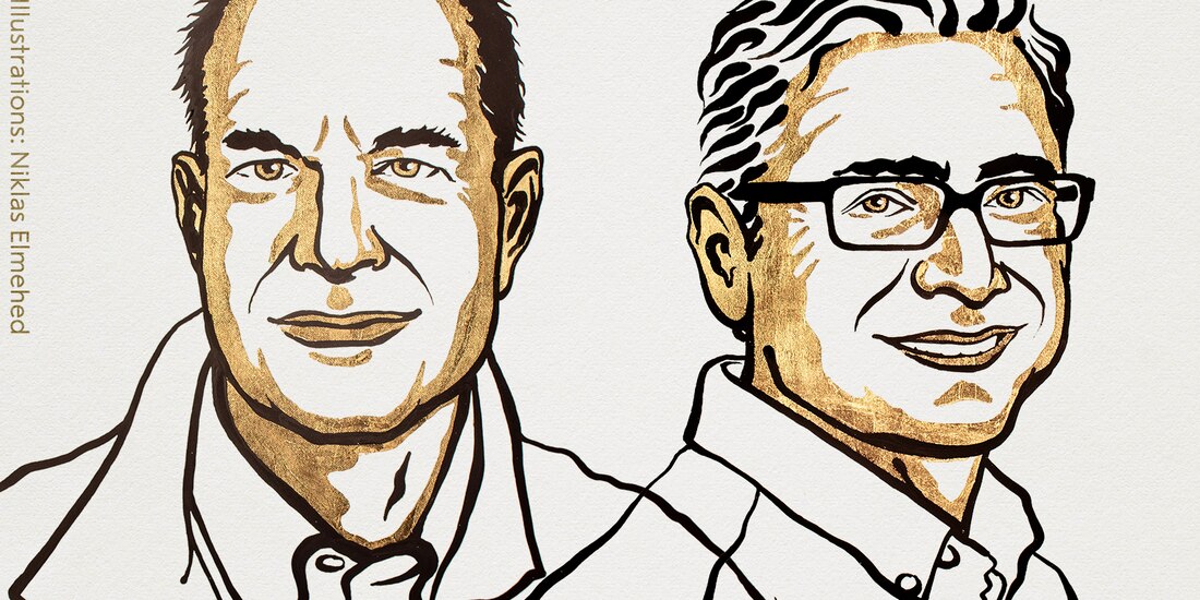 Ellos son los ganadores del Premio Nobel de Medicina.