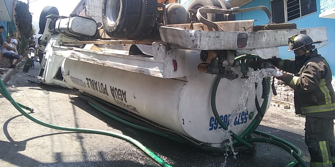 Bomberos de la CDMX auxiliaron el incidente