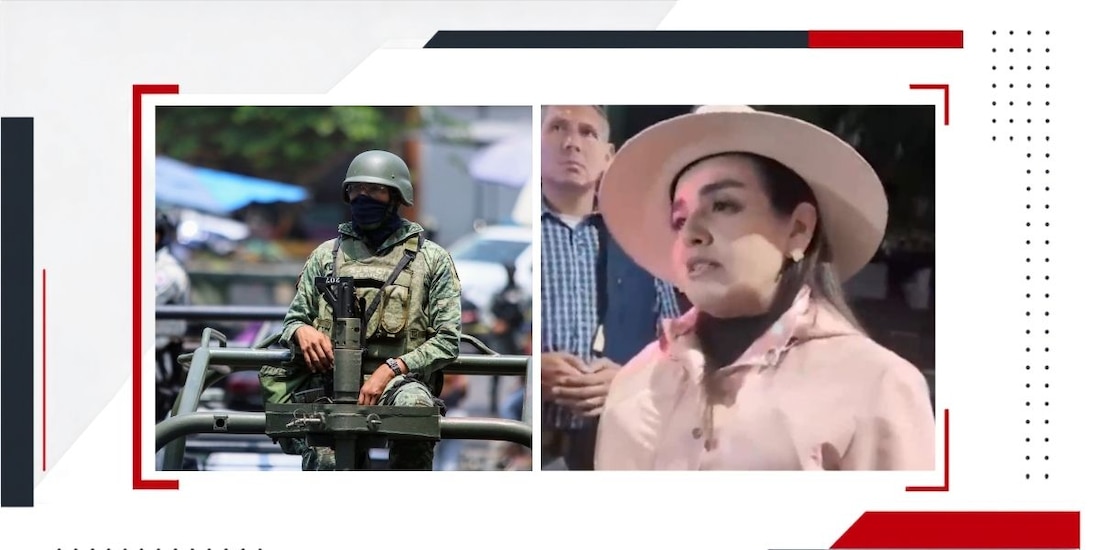 Grecia Quiroz seguirá acompañando operativos federales en Uruapan.