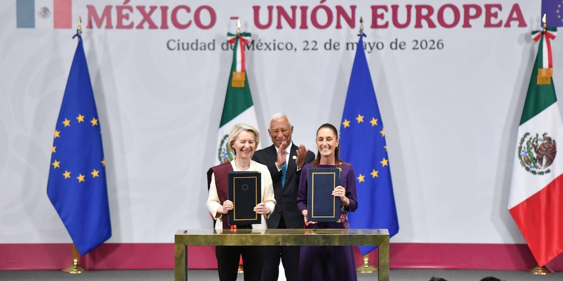 El Acuerdo Global Modernizado fue firmado en mayo entre México y la Unión Europea.