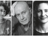 DE IZQ. A DER., los filósofos Valeria Campos, Hugo Mujica y Laura Quintana participarán en el evento