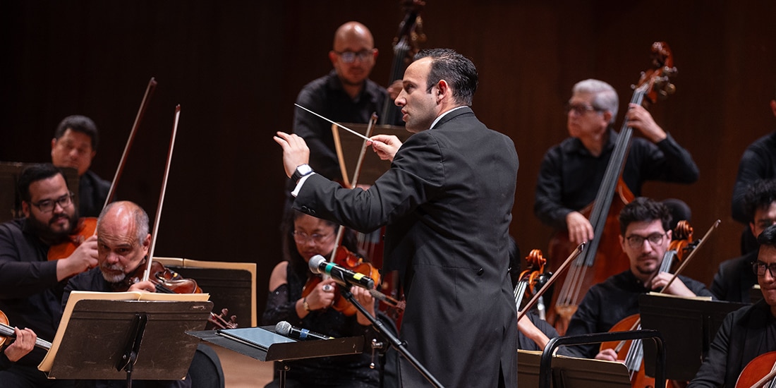 Raúl Aquiles Delgado, director de orquesta.